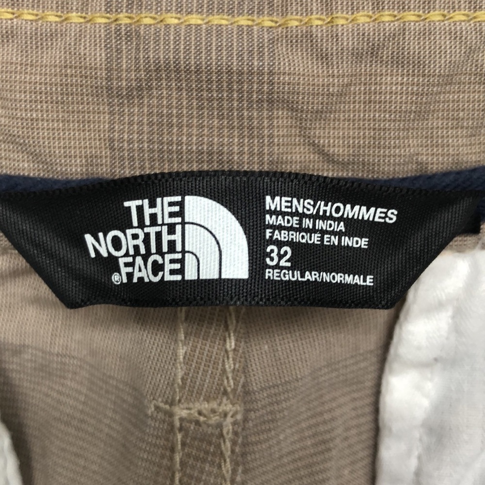 The North Face Alderson Plaid Shorts Dune Beige Sz 32 - Picture 5 of 12